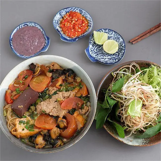 Bún riêu cua đồng - 50.000 ₫ tại Hai Mỡ - Bún Riêu - Khu Y Tế Kỹ Thuật Cao