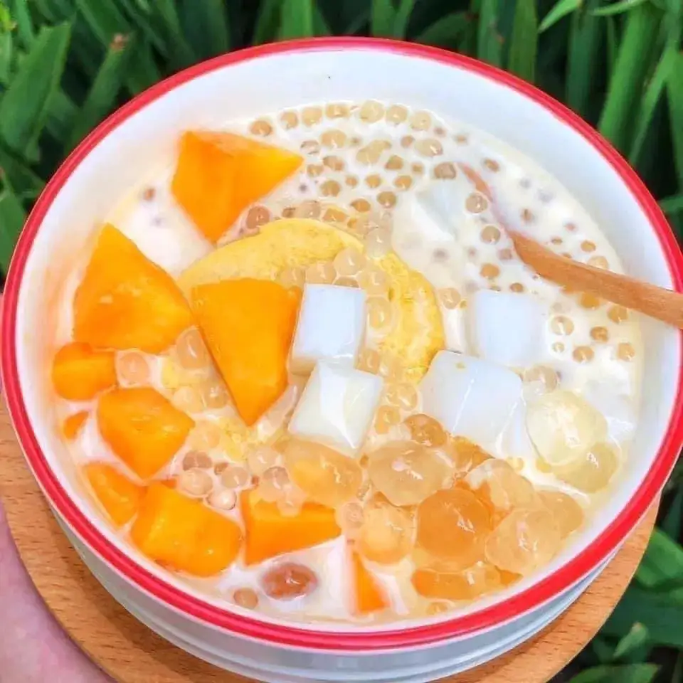 Hình ảnh Chè xoài pudding