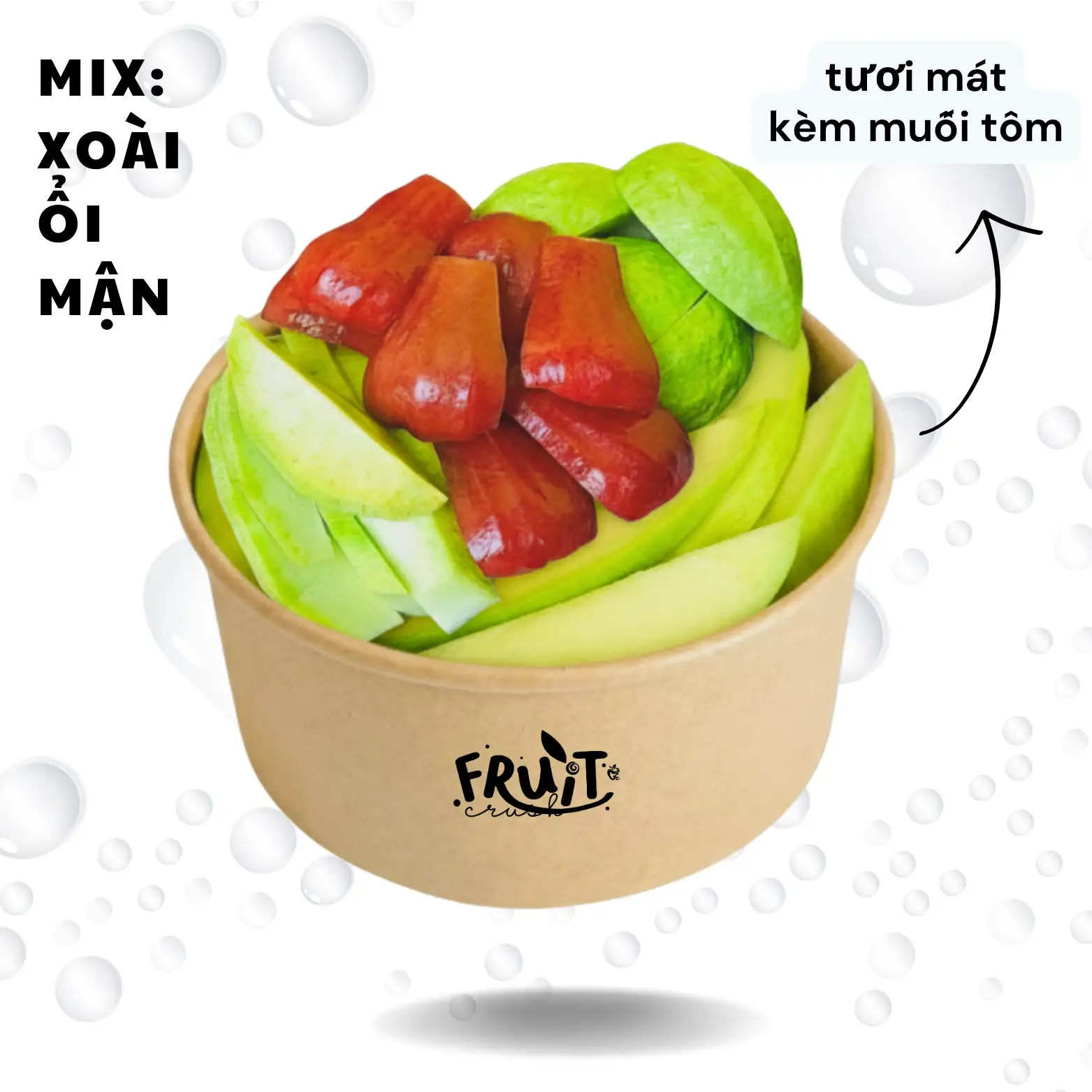 Hình ảnh Hộp: Xoài Ổi Mận - 500gr