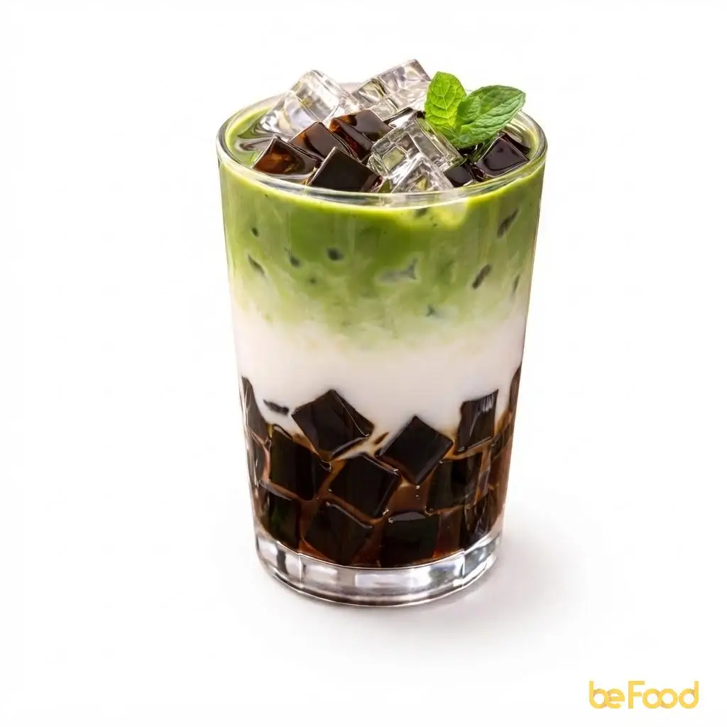 Hình ảnh Matcha sương sáo