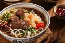 Bún bò nạm gân - 60.000 ₫ tại O Sửu 2 - Bánh Canh Bột Gạo & Bún Bò - Trần Khắc Chân