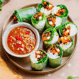 Gỏi cuốn chay - 40.000 ₫ tại Bếp Chay An An - Nam Kỳ Khởi Nghĩa