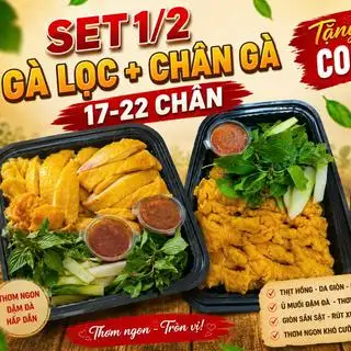 Hình ảnh Set gà lọc - chân gà ủ rút xương