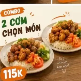 Hình ảnh Combo 2 cơm chọn món