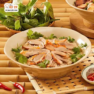 Hình ảnh Bún vịt quay Bắc Kinh trộn sốt XO