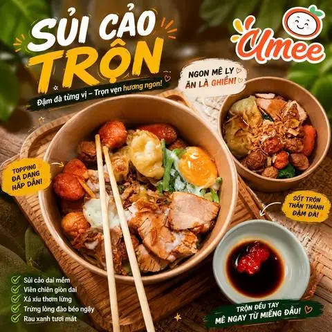 Sủi Cảo Trộn Thập Cẩm By Umee - Trương Quyền  - Ẩm thực quốc tế gần bạn