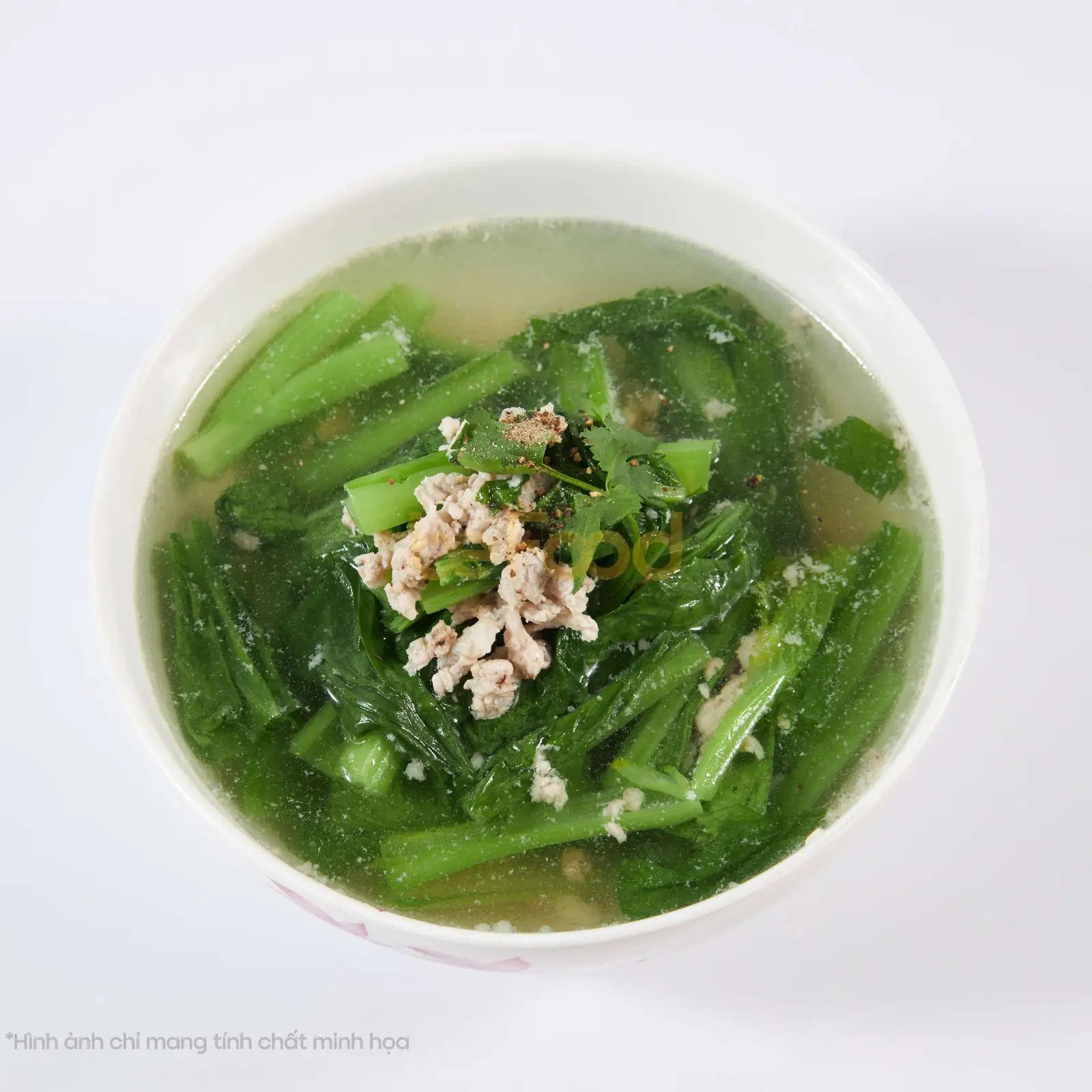 Canh cải ngọt - 5.000 ₫ tại Quán Cơm A Dũng - Điện Biên Phủ