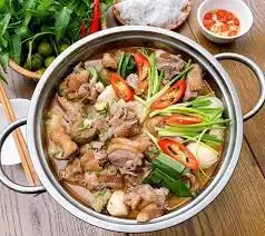 Hình ảnh Lẩu vịt om sấu nồi nhỏ