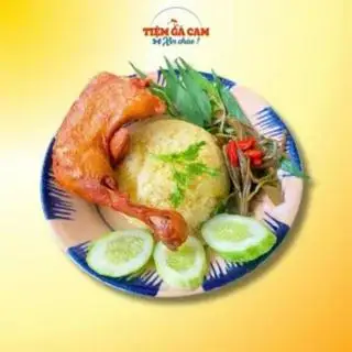 Hình ảnh Cơm đùi quay góc tư