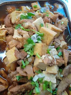 Cơm thịt kho đậu - 50.000 ₫ tại Phước - Cơm Bình Dân - Hoàng Quốc Việt