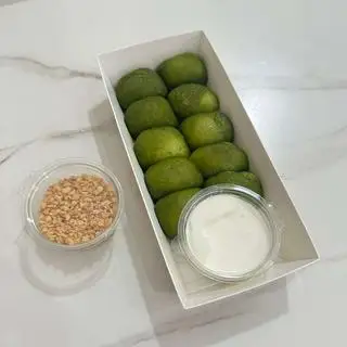Hình ảnh Mochi chấm kem vị matcha