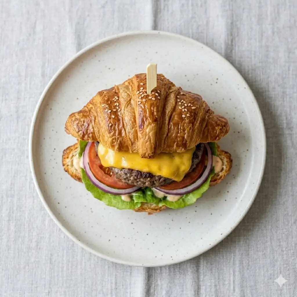 Sừng trâu trứng - thịt nguội - 40.000 ₫ tại TIỆM XÍ MEO - Cafe, Matcha & Sandwich - Hoàng Sa