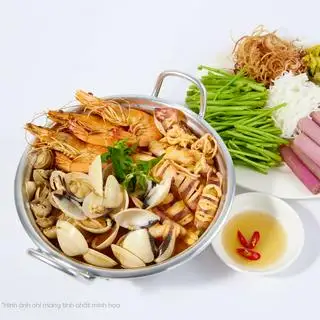 Lẩu Thái hải sản chua cay - 80.000 ₫ tại Ăn Vặt Vy Béo - Điện Biên Phủ