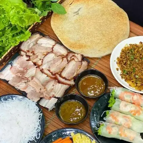 Hình ảnh  Bánh Tráng Cuốn Thịt Heo - Thái Hà