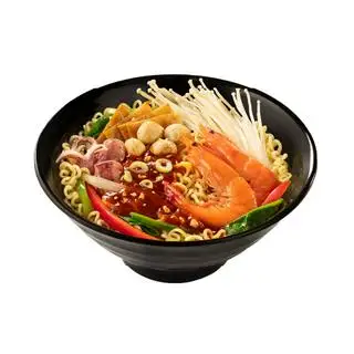 Mì trộn Sasin hải sản - 76.000 ₫ tại Mì Cay Sasin - 101 Nguyễn Thái Học