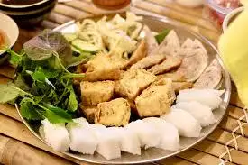 Bún đậu thường - 55.000 ₫ tại Nguyệt Tỷ Quán - Bún Chả Hà Nội & Bún Đậu Mắm Tôm - Cách Mạng Tháng 8