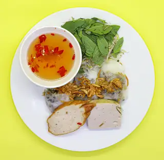 Bánh cuốn chả - 57.000 ₫ tại Bánh Cuốn Nhớ - Lê Văn Sỹ