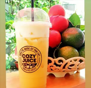 Nước ép thơm - cam size L - 39.000 ₫ tại Cozy Juice - Sinh Tố & Nước Ép Trái Cây - Dương Quảng Hàm
