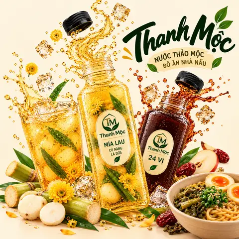 Hình ảnh Mía Cúc THANH MỘC - Sâm 24 Vị Thảo Mộc & Đồ Ăn Nhà - Trần Hưng Đạo