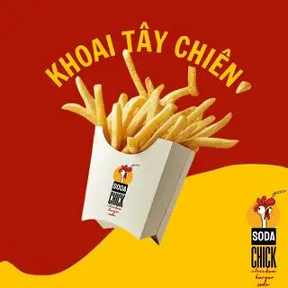Khoai tây chiên - 40.000 ₫ tại SodaChick - Gà Rán, Burger & Soda - Lý Chính Thắng