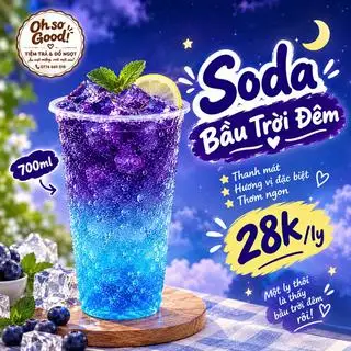 Hình ảnh Soda bầu trời đêm