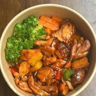 Hình ảnh Cơm gà sốt
