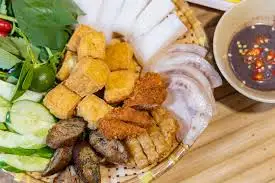 Hình ảnh Bún đậu dồi sụn