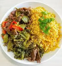 Cơm bò xào chua ngọt - 40.000 ₫ tại Cơm Gà Rán & Mì Xào Bò Ngân Ca - Nguyễn Cư Trinh
