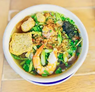 Bánh đa cua thập cẩm - 69.000 ₫ tại KIM Ý - BÁNH ĐA CUA, BÚN CÁ CAY & BÁNH ĐA NGAN - Đường 3A KDC Him Lam