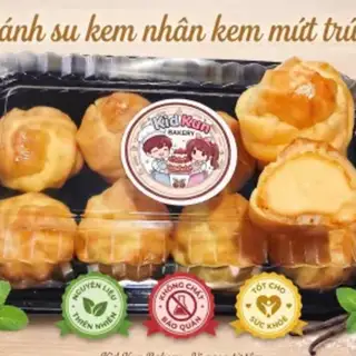 Hình ảnh Bánh su kem nhân kem trứng ( ít ngọt ) / Custard choux pastry ( less sweet )