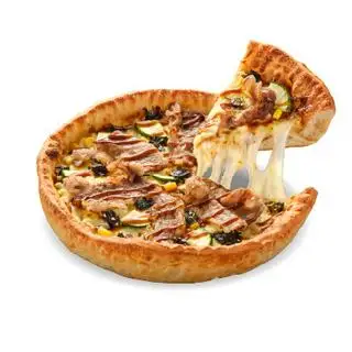 Hình ảnh Pizza Phô Mai Kéo Bò Teriyaki