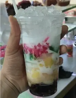 Hình ảnh Chè 3 màu sầu riêng