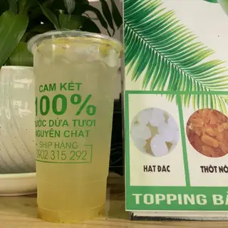 Nước dừa tắc - 29.000 ₫ tại Cocoboba - Nước Dừa Trân Châu Dừa - Nguyễn Cửu Vân