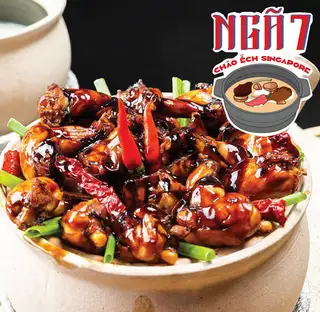 Cháo ếch phần bình thường - 79.000 ₫ tại Cháo Ếch Singapore Ngã 7 - Lý Thái Tổ
