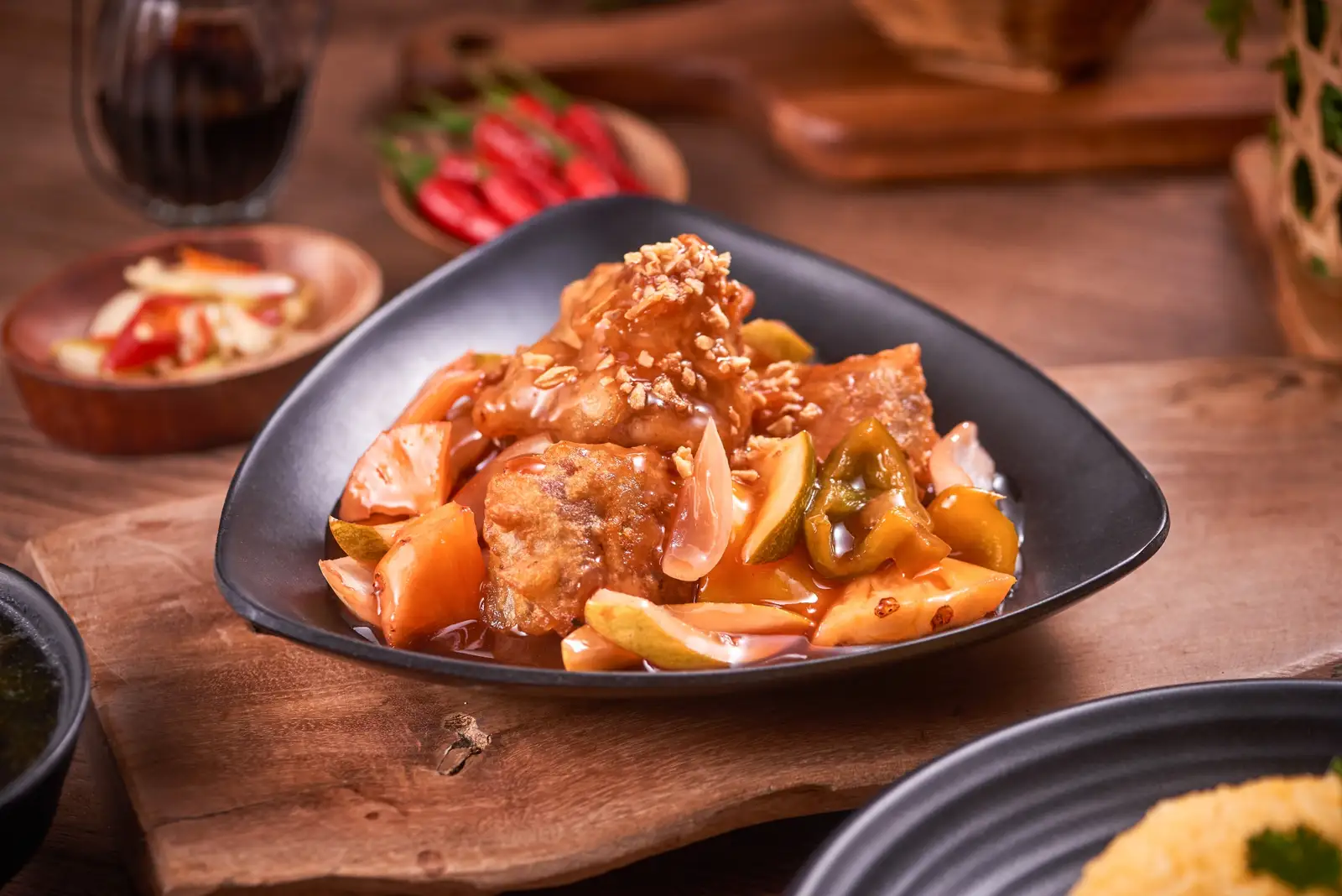 Sườn xào chua ngọt(không cơm)  - 52.000 ₫ tại Cơm Gà Xối Mỡ 142 - Ba Đình