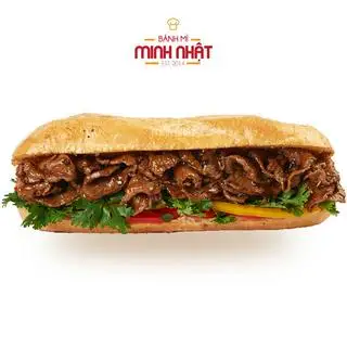 Hình ảnh Bánh mì bò nướng than hoa
