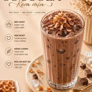 Hình ảnh Sữa chua socola kem mịn