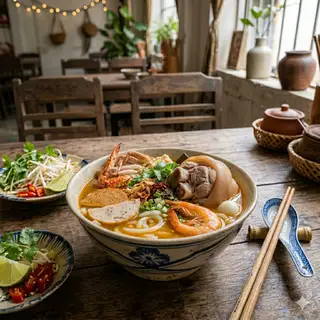 Bánh canh cua giod heo đặc biệt full topping - 125.000 ₫ tại Bánh Canh Cua Thuỷ - Tạ Quang Bửu
