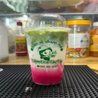 Hình ảnh Matcha latte mây hồng