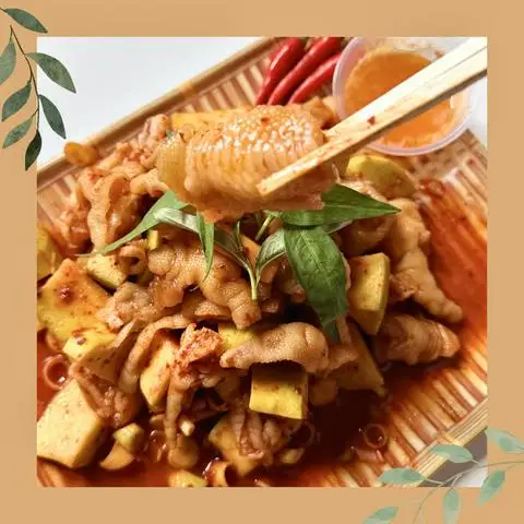 Chân Gà Sốt Thái Kỳ Kỳ - Bà Hạt - Ăn vặt gần bạn