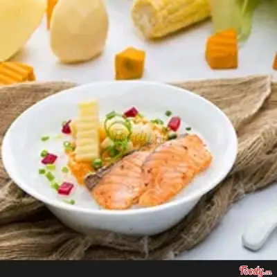 Cháo cá hồi - 22.000 ₫ tại Cháo Dinh Dưỡng Ngon Mê Ly - Lê Hoàng Phái