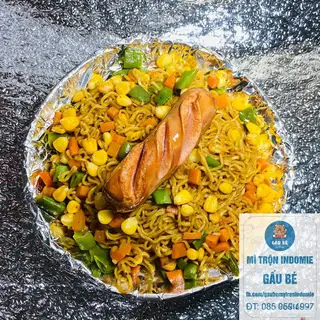 Hình ảnh Mì trộn xúc xích