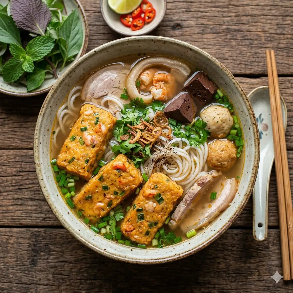 Hình ảnh Bún cua giò