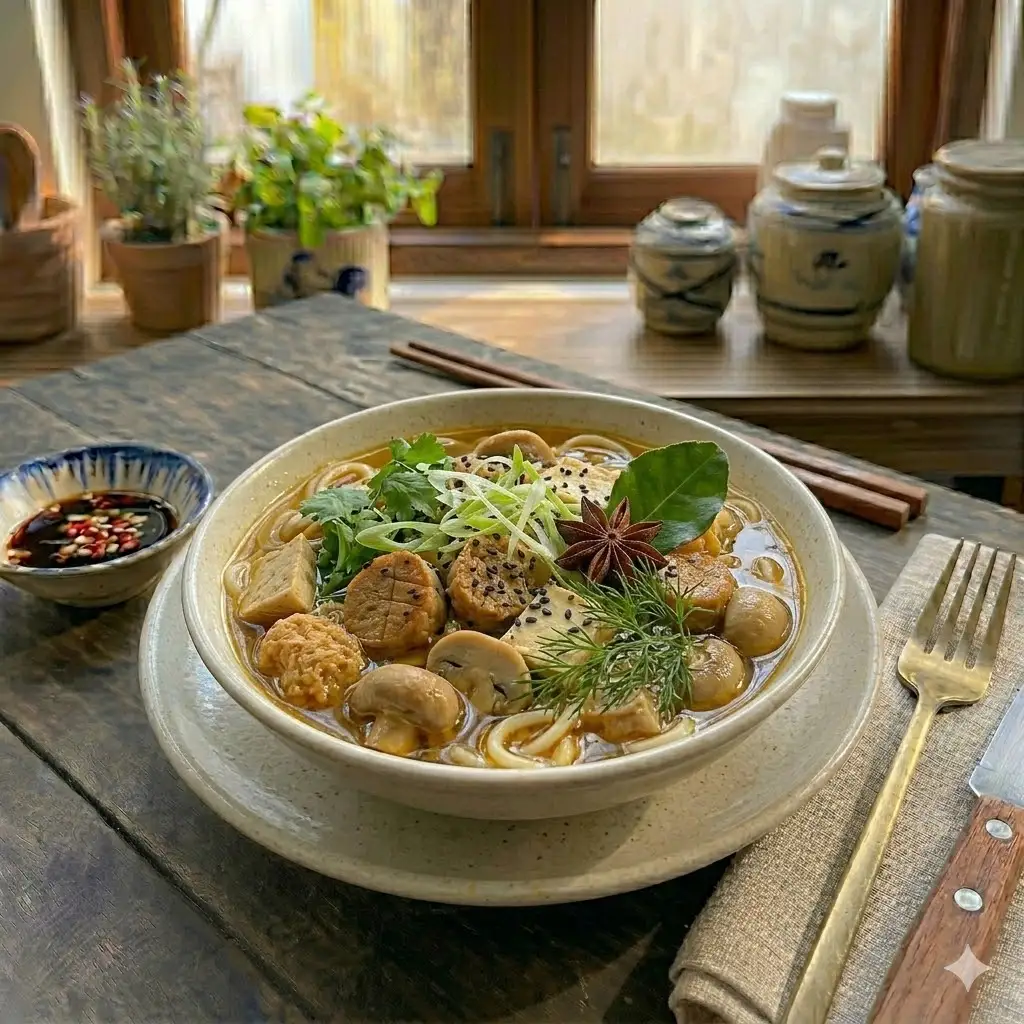 Hình ảnh Bún cua chả cá