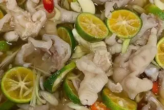 Chân gà rút xương sả tắc - 63.000 ₫ tại Cô Hai Chân Gà - Trương Đăng Quế