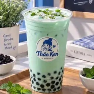 Hình ảnh Trà sữa bạc hà