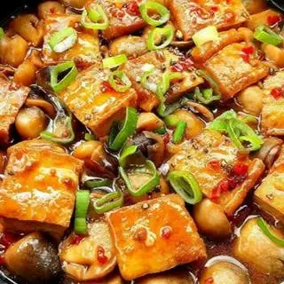 Hình ảnh Đậu kho nấm chay