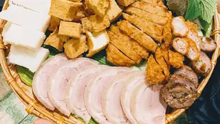 Combo bún đậu 2 người - 130.000 ₫ tại Anh Bốn - Bún Đậu Mắm Tôm & Gà Tiềm Thuốc Bắc - Nguyễn Quang Bích