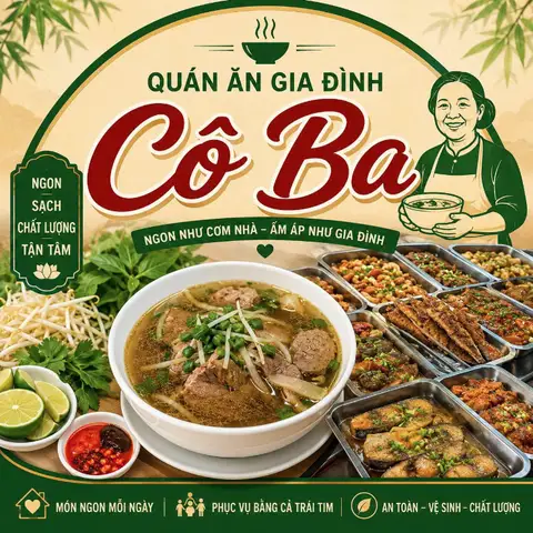 Hình ảnh Quán Ăn Gia Đình Cô Ba - Cơm Phần - Đường D6