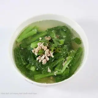 Canh cải sườn thịt bằm - 20.000 ₫ tại Cơm Gà Hải Nam - Trần Hưng Đạo